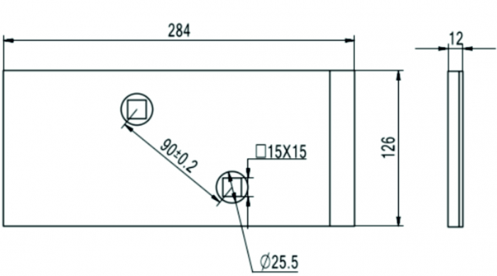 HammersMade HA7349 - Placa protectie plaz stanga/dreapta pt. plug Gregoire Besson echivalent 177349 [2]