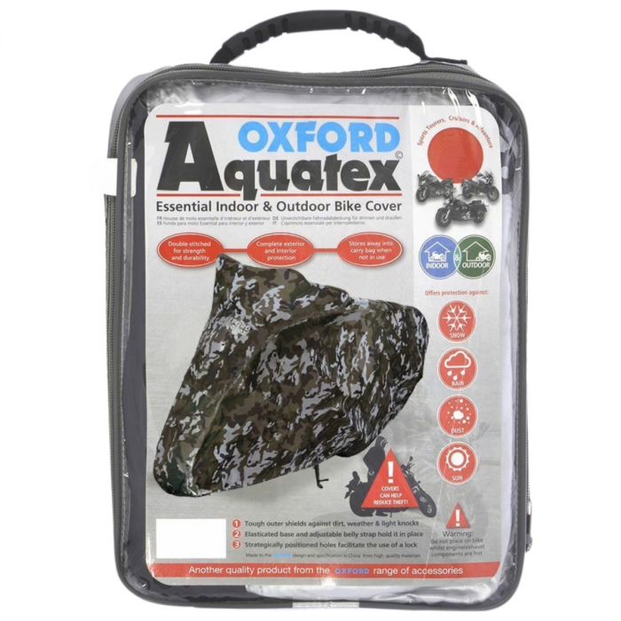 Husa Moto Exterior Oxford Aquatex Camuflaj Marimea M CV212 [2]