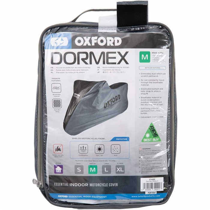 Husa Moto Oxford Dormex Gri Marimea L CV403 [2]