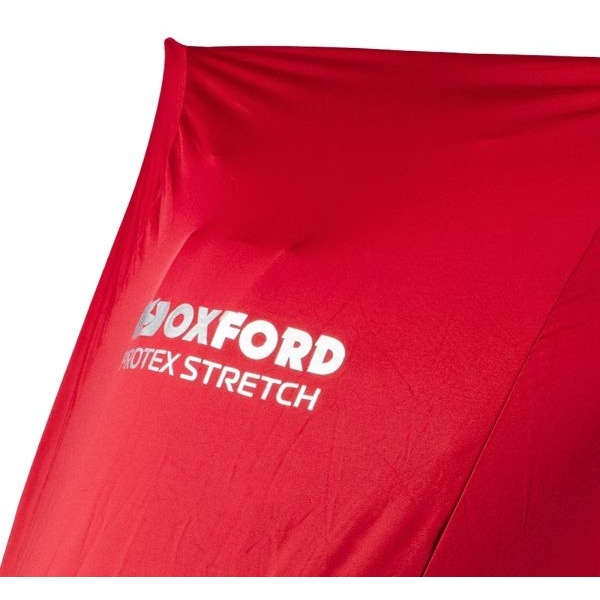Husa Moto Exterior Oxford Protex Stretch Indoor Rosu Marimea S CV174 [2]