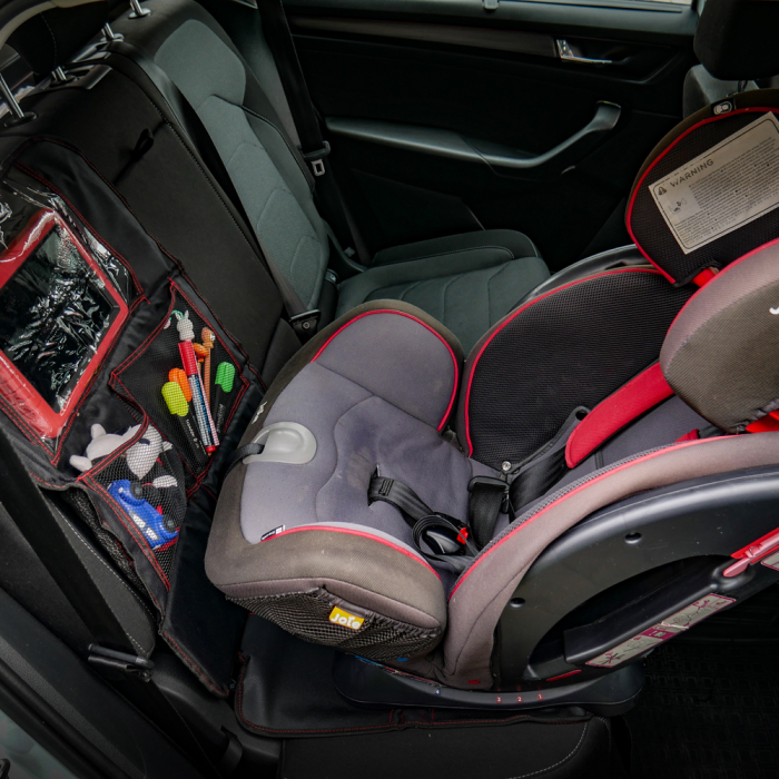Husa Protectie Pentru Scaun Auto Copii Cu Buzunar Tableta [3]