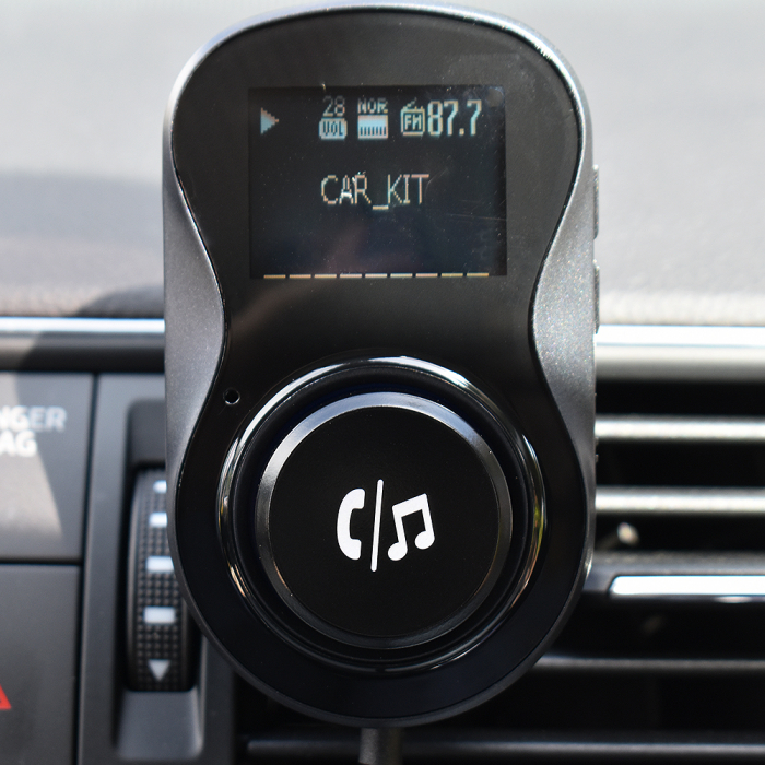 Incarcator Auto 1Xusb Qc3.0 Si 1Xusb 2.4A Cu Bluetooth Si Modulator Fm [4]