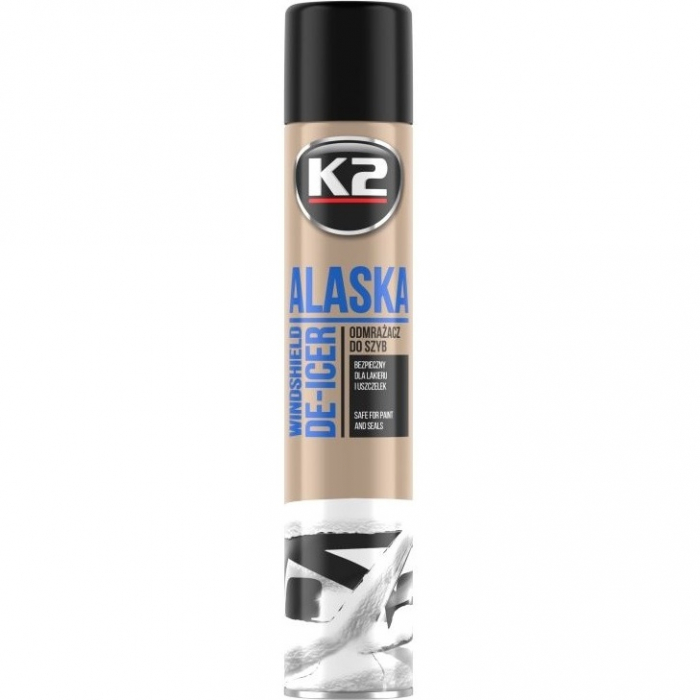 K2 Alaska De-Icer Spray Dezghetat Parbriz Si Geamuri Pana La -70°C 750ML K608 [1]