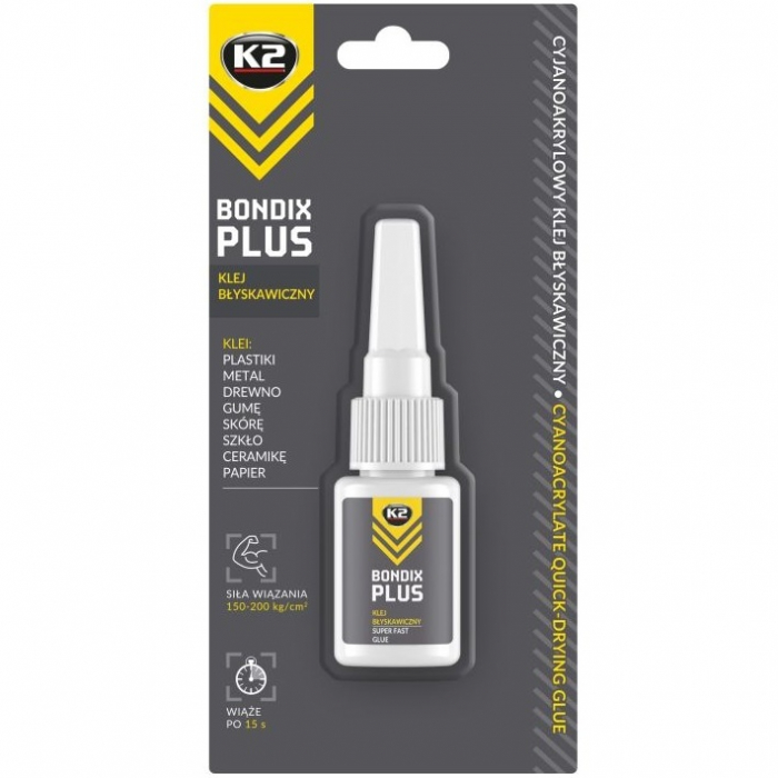 K2 Bondix Plus Adeziv Pentru Plastic, Lemn, Cauciuc, 10G B101 [1]