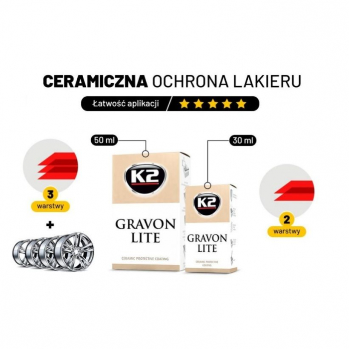 K2 GRAVON LITE 30ML PROTECTIE CERAMICA 24 LUNI [2]