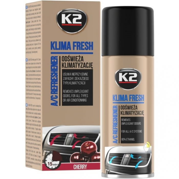 K2 Klima Fresh Spray Curatat Ac Cherry 150ML K222CH [1]