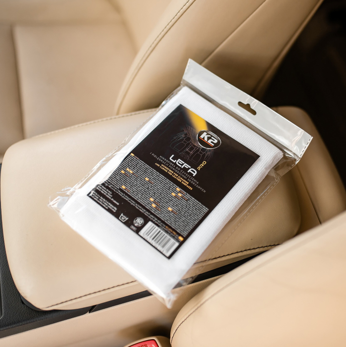 K2 LEFA PRO MICROFIBRA CURATAREA SUPRAFETELOR DIN PIELE 40X40 CM [3]