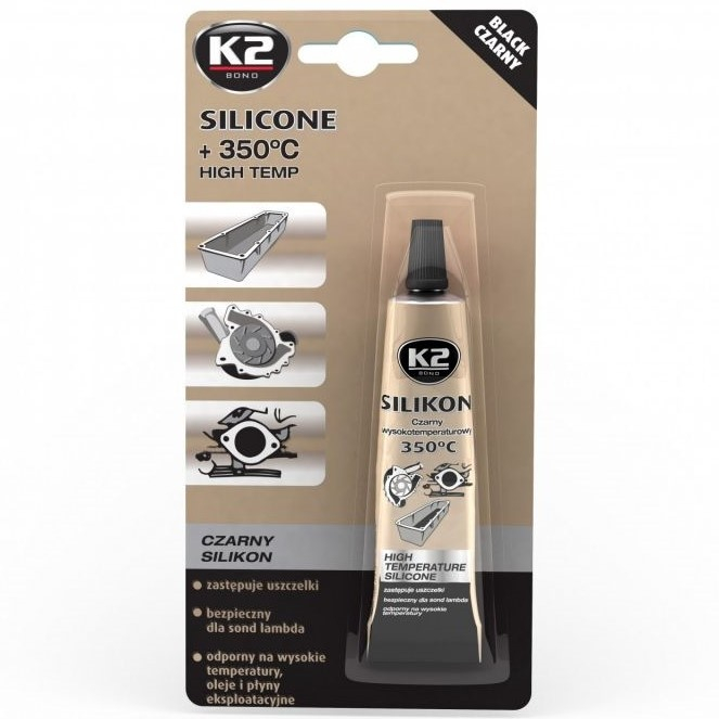 K2 Silicon Negru Temperaturi Inalte +350°C 21G B205N [1]
