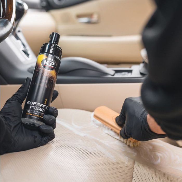 K2 Sofrano Pro Leather Cleaner 200ml Neutral PH [3]