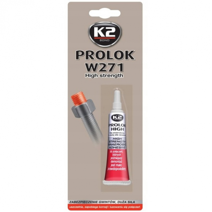 K2 Solutie Blocat Surub Rosu Prolock 6ML B151 [1]