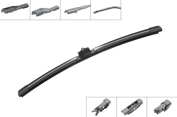 Lamela stergator BOSCH AeroTwin Plus AP15U 3397006828, lungime 380 mm, fara carcasa [2]
