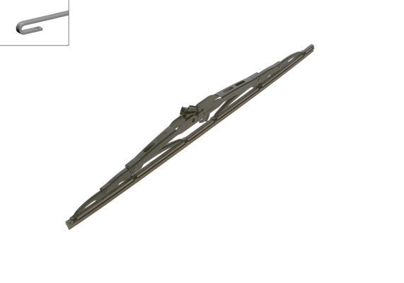 Lamela stergator pasager sau luneta, BOSCH Twin Rear H400 3397004757, lungime 400 mm [2]