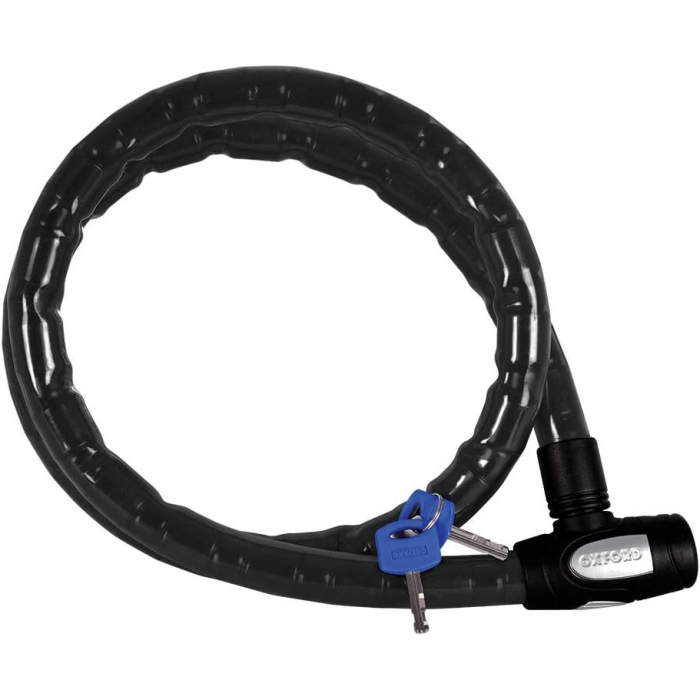 Lant Antifurt Moto Oxford Barrier 1.4mx25mm Smoke OF145 [2]