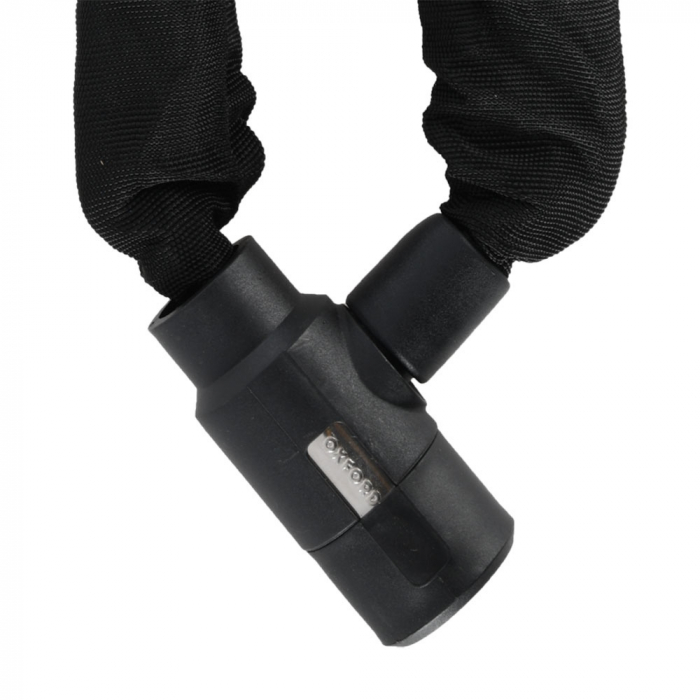 Lant Antifurt Moto Oxford GP Chain 10 9.5mm Round Link General Purpose Chain Lock Metal Negru LK108 [2]