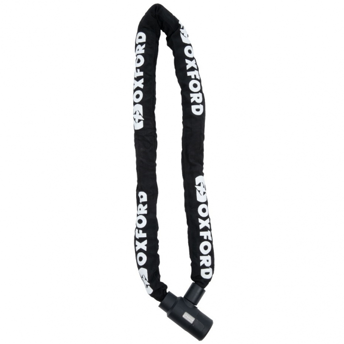 Lant Antifurt Moto Oxford GP Chain 10 9.5mm Round Link General Purpose Chain Lock Metal Negru LK109 [2]