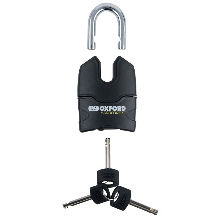 Lant Antifurt Moto Oxford Hardcore XC13 Chain Lock 13mm Sq x 2m Otel Negru LK172 [2]