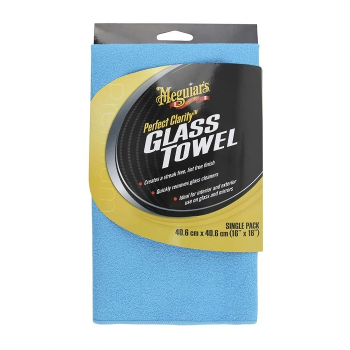 Laveta Microfibre Sticla Meguiar's Glass Towel 40 x 40CM X190301EUMG [1]