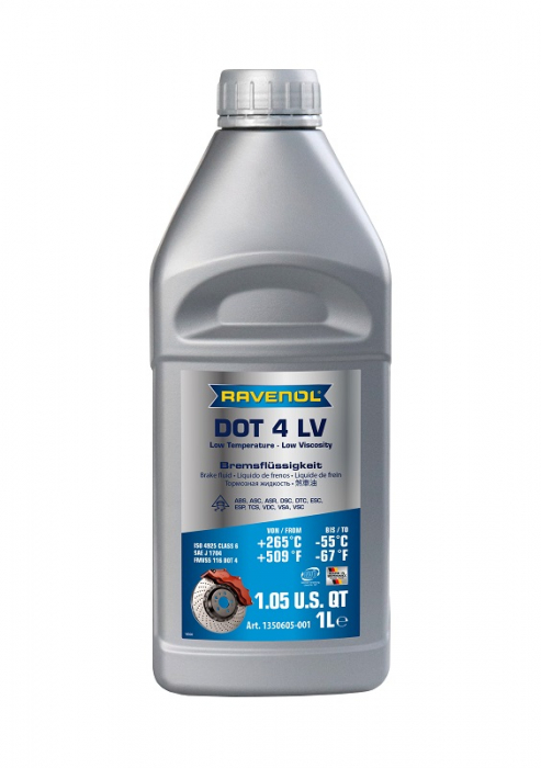 Lichid frana Ravenol DOT 4 LV 1 L [1]