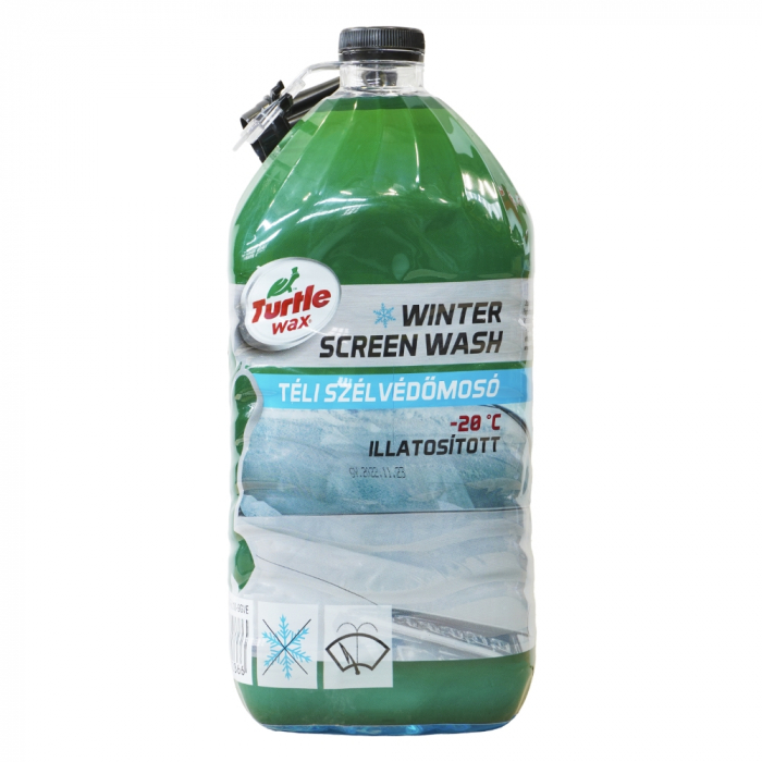 Lichid Parbriz Anti-Inghet  Curatare -20 Grade C 4L Turtle Wax [1]