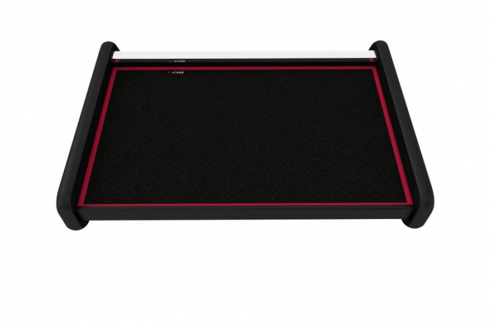 Masa bord compatibila cu Mercedes Sprinter I (01.2000-12.2006), Negru cu cusatura rosie [3]