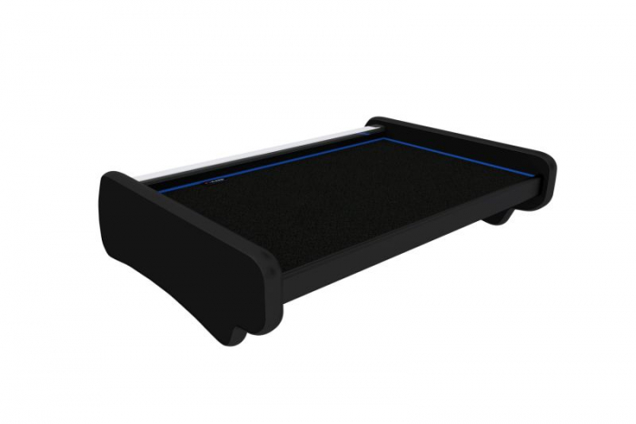 Masa bord compatibila cu Mercedes Sprinter I (01.2000-12.2006), Negru cu cusatura albastra [1]