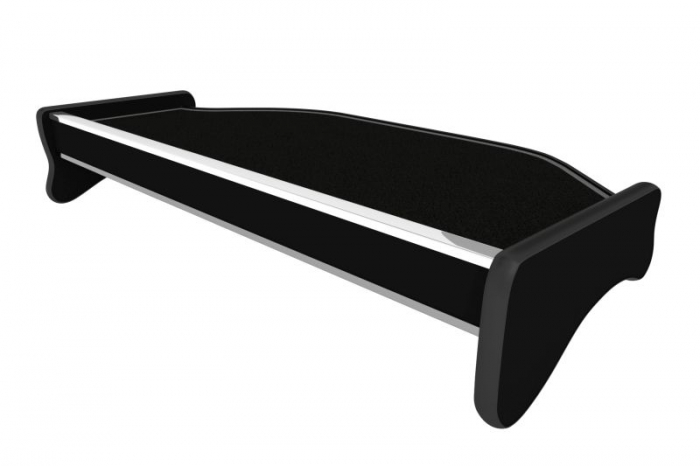 Masa centrala bord camion compatibila cu DAF LF (01.2001-12.2013), Negru cu cusatura gri [2]