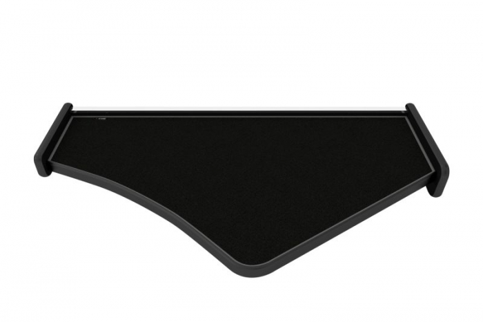 Masa centrala bord camion compatibila cu Renault Premium II (01.2005-12.2013), Negru cu cusatura gri [3]