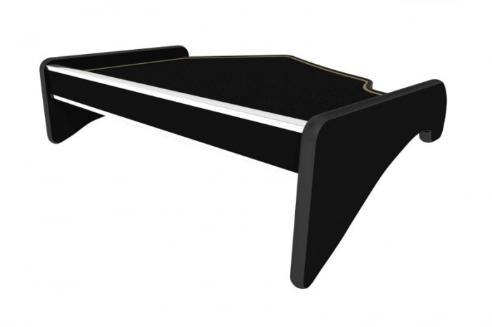 Masa centrala bord camion compatibila cu Scania R (01.2005-09.2016) DOAR Highline Cab, Negru cu cusatura crem [2]