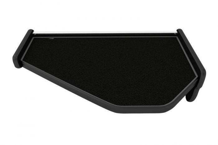 Masa centrala bord camion compatibila cu Volvo FH 3 (01.2009-12.2012), Negru cu cusatura gri [3]