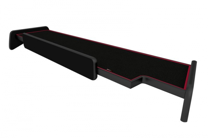 Masa lunga bord camion compatibila cu MAN TGX (01.2007-12.2020), Negru cu cusatura rosie [2]