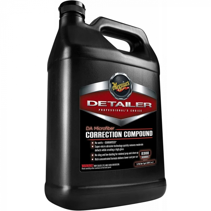 Meguiar's Da Microfiber Correction Compound D300 Pasta Abraziva Polish 1 Gallon 3.78L D30001MG [1]