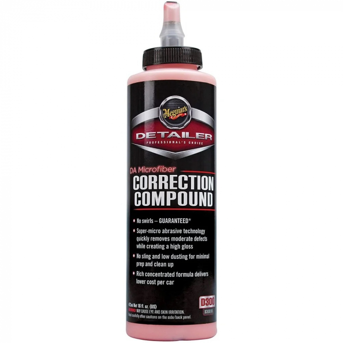 Meguiar's Da Microfiber Correction Compound D300 Pasta Abraziva Polish 473ML D30016DA [1]