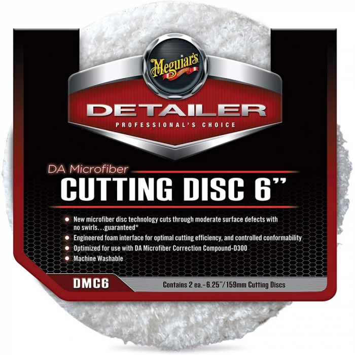 Meguiar's Da Microfiber Cutting Pad Pad Polish Abraziv 152.4MM DMC6MG [1]