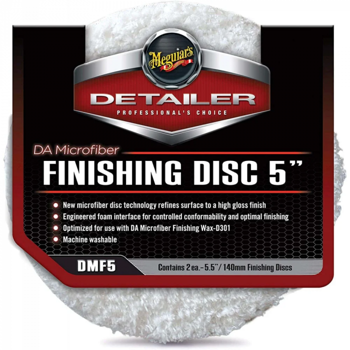 Meguiar's Da Microfiber Finishing Pad Pad Microfibre Polish 127MM DMF5MG [1]