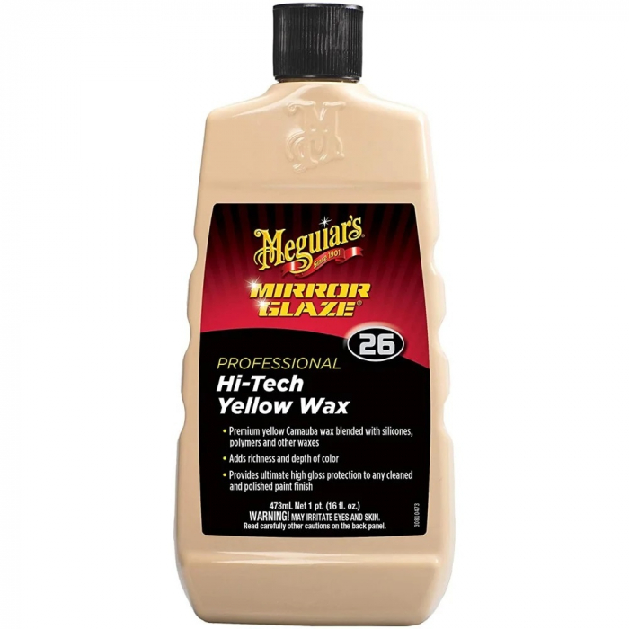 Meguiar's Hi-Tech Yellow Wax Ceara Auto 476ML M2616MG [1]