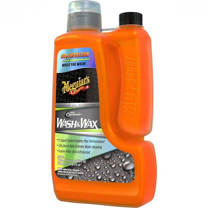 Meguiar's Hybrid Ceramic Wash and Wax Sampon Auto Cu Ceara 1.66L G210256 [1]