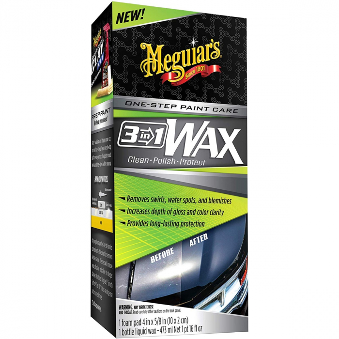 Meguiar's Kit Ceara 3 In 1 Wax G191016 [1]