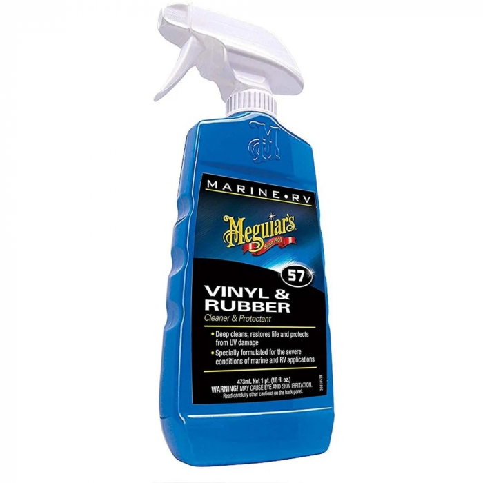 Meguiar's Vinyl & Rubber Cleaner / Conditioner Solutie Curatare Vinil & Cauciuc 473ML M5716MG [1]