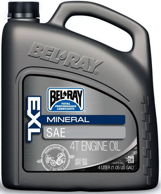 Ulei de motor Bel-Ray EXL MINERAL 4T 20W-50 4 l [1]