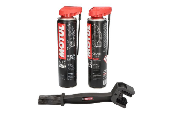 Motul Kit intretinere lant Road C1 + C2 + perie [2]