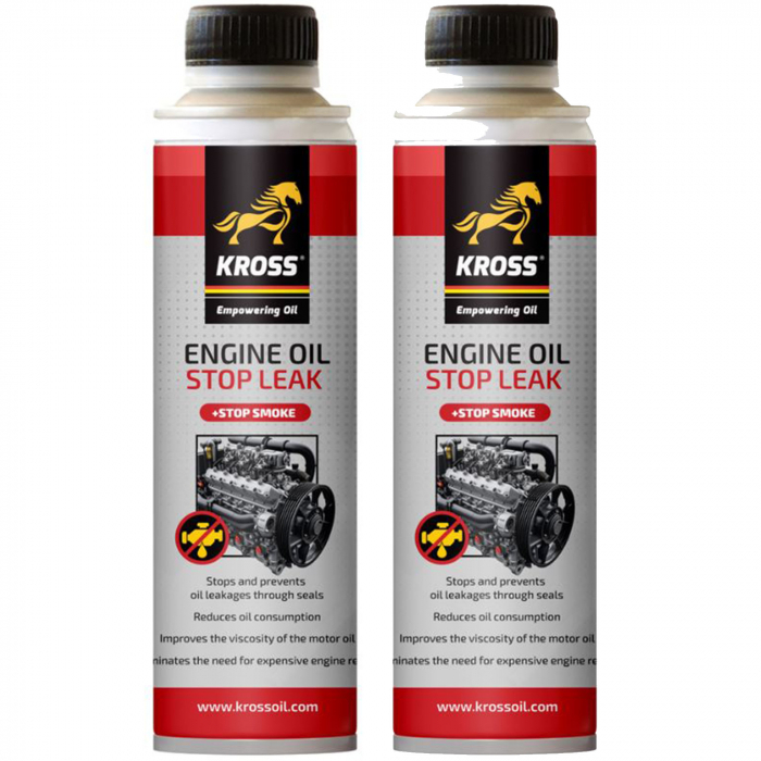 Pachet 2 x Aditiv Kross antiscurgere ulei si anti fum 250 ml [1]