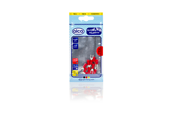 Papuc Electric Auto Izolat Rosu Tip Furca 4.3Mm-Set 10 Buc [2]