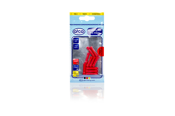 Papuc Electric Auto Izolat Rosu Tip Tubular 1.7Mm - Set 10 [2]