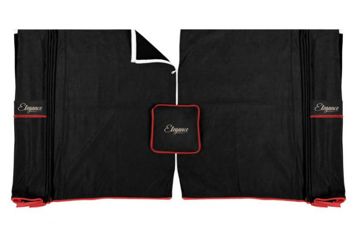 Set Perdele compatibile cu Iveco, Scania, Volvo, Mercedes, Renault, Daf , Man, Ford - ROSU [2]