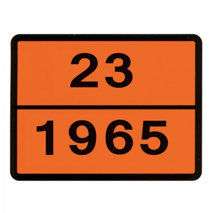 PLACA ADR 23-1965 30X40 CM LPG HICO [1]
