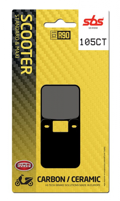 SBS - placute frana 105CT - Scooter [Carbon / Ceramic] [1]