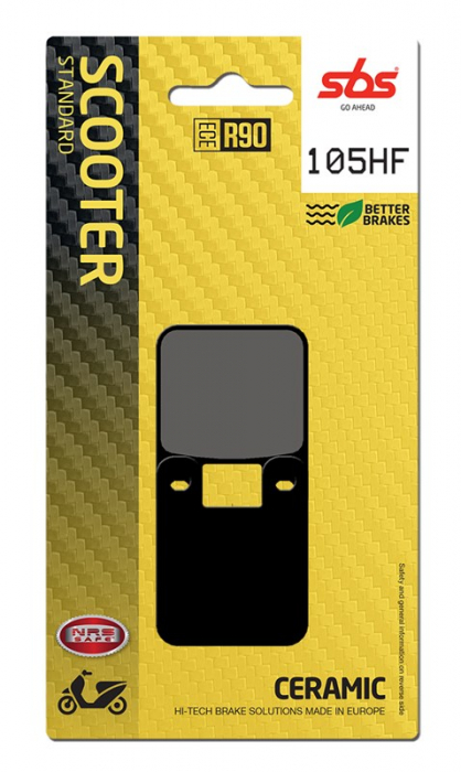 SBS - placute frana 105HF [559HF] - Scooter [Ceramic] [1]