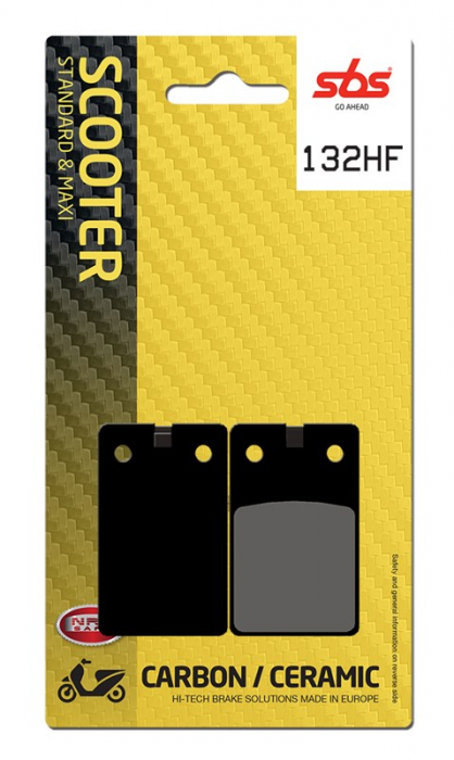 SBS - placute frana 132HF [595HF] - Scooter [Ceramic] [1]