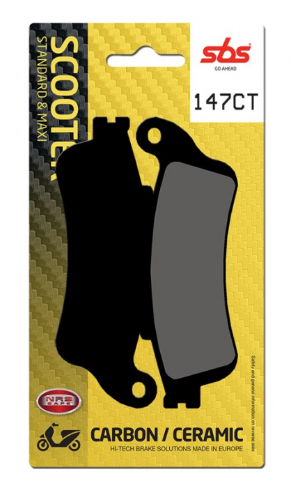 SBS - placute frana 147CT - Scooter [Carbon / Ceramic] [1]