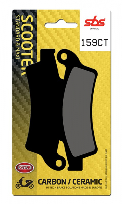 SBS - placute frana 159CT - Scooter [Carbon / Ceramic] [1]